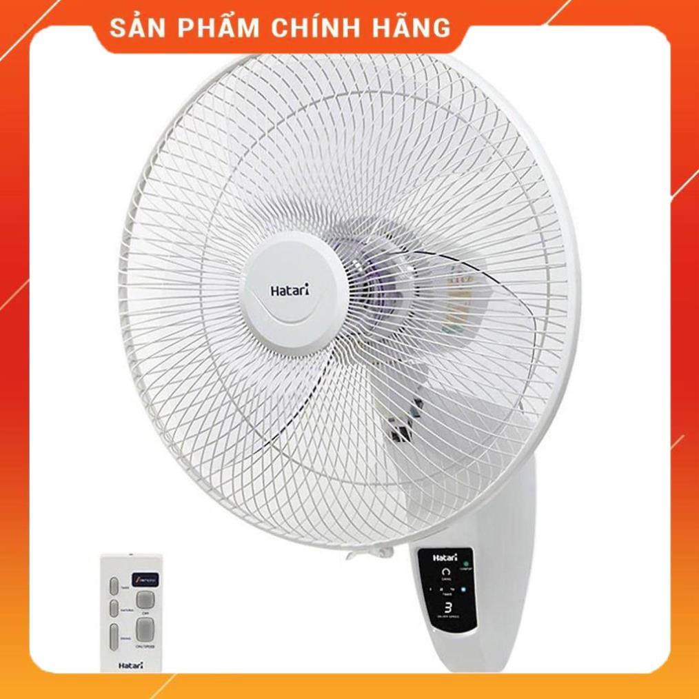 [FreeShip] Quạt treo tường Hatari W16R6 - W18R1, có điều khiển, nhập khẩu Thái Lan - Bảo hành 12 tháng