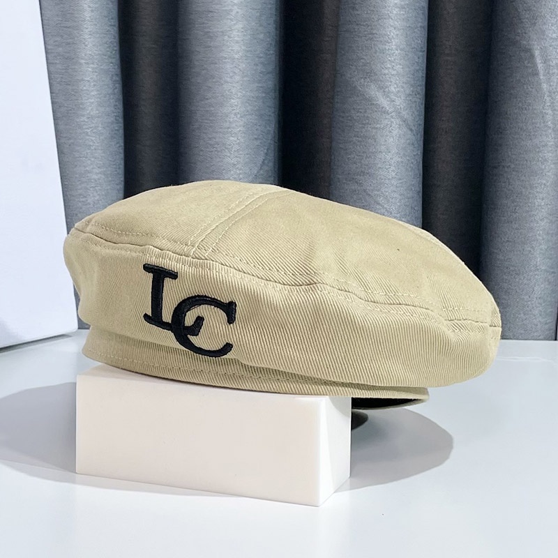 Mũ Beret Thêu Chữ Phong Cách Retro Nhật Bản Thời Trang Cho Nữ
