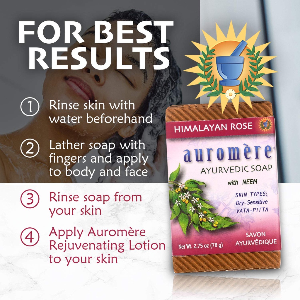 Ayurvedic Soap with organic NEEM - Xà phòng Ayurvedic với NEEM hữu cơ