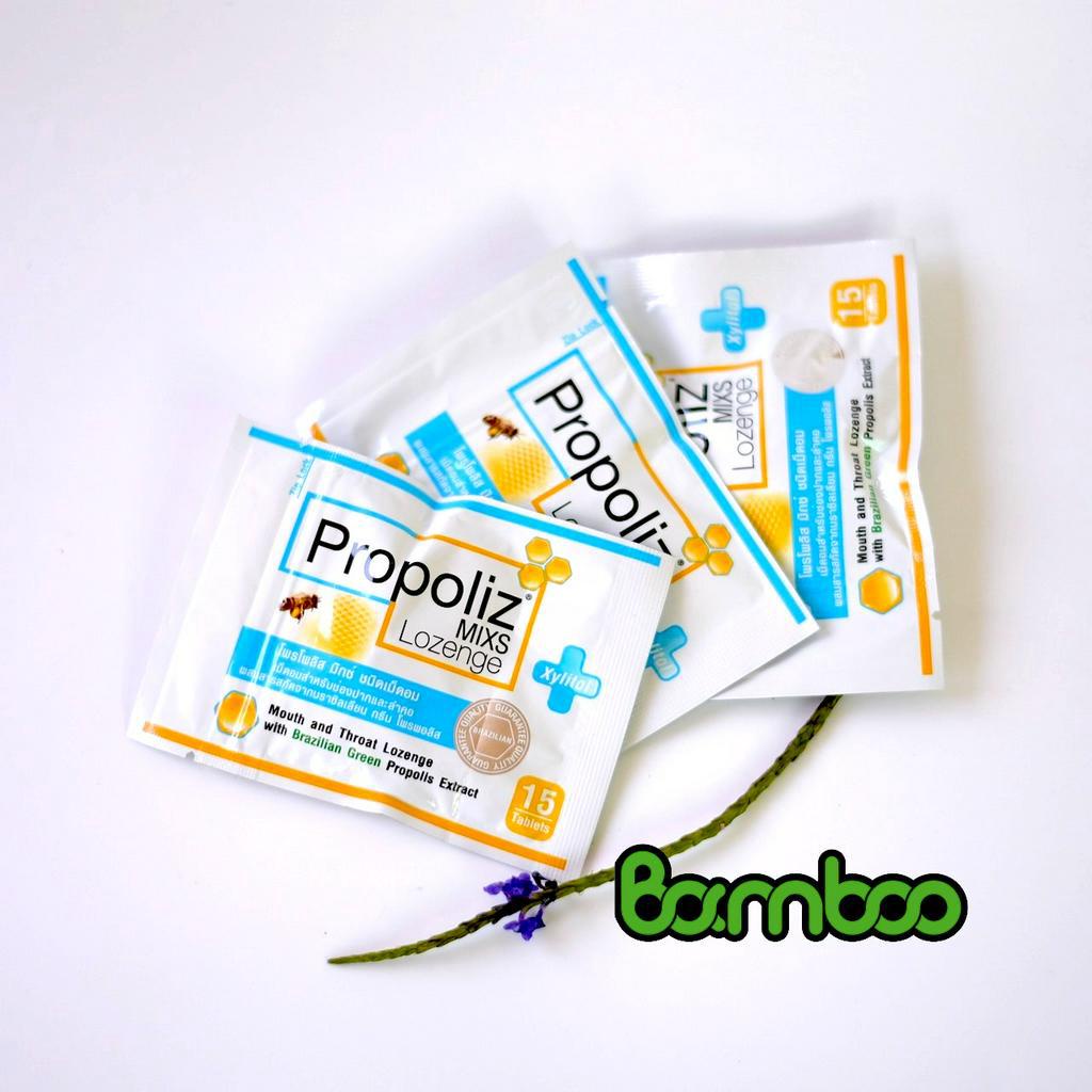 01 Gói Viên Ngậm Keo Ong Propoliz Thái Lan (15 viên)