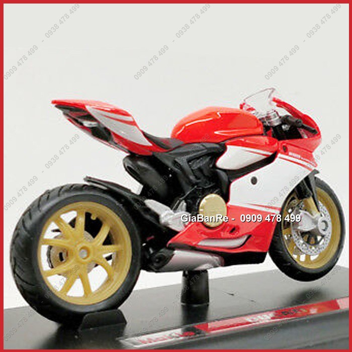 Mô Hình Xe Moto Ducati 1199 Superleggra Tỉ Lệ 1:18 - Maisto - 8791