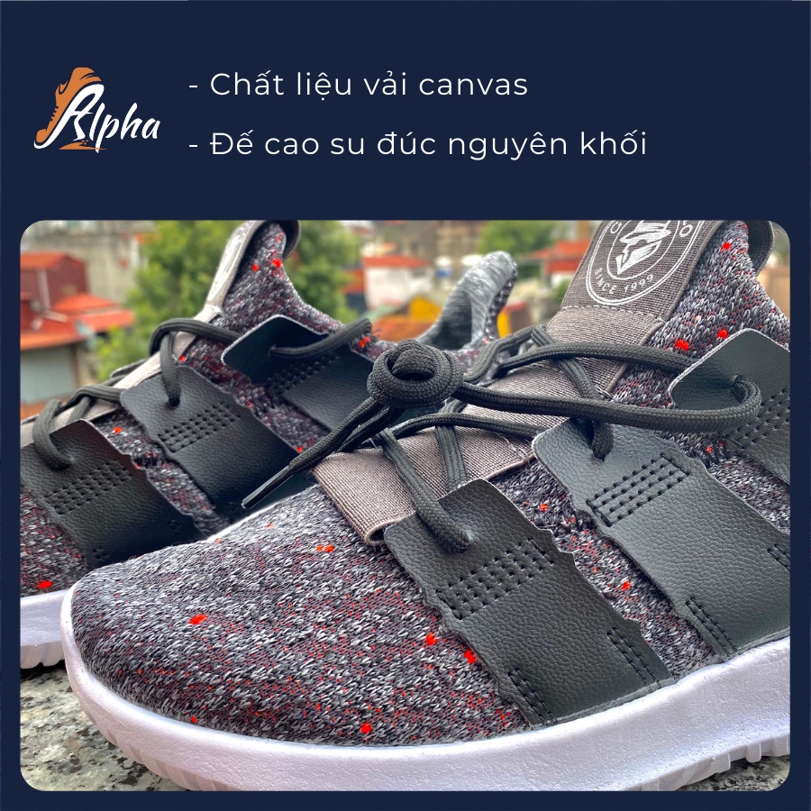 Giày thể thao nam cổ ngắn buộc dây dáng adidas trẻ trung cao cấp [Alpha Shoes - 20016] | BigBuy360 - bigbuy360.vn