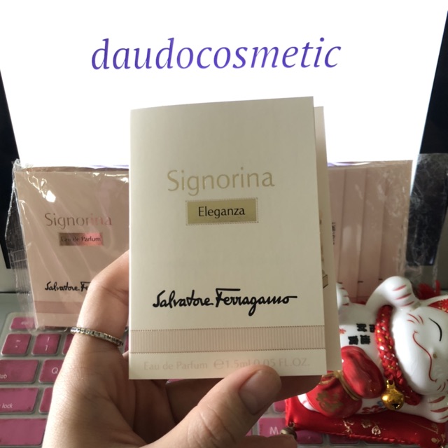 [ vial ] Nước hoa Salvatore Ferragamo Signorina EDP - Signorina Míteriosa - Signorina Eleganza EDP 1.5ml