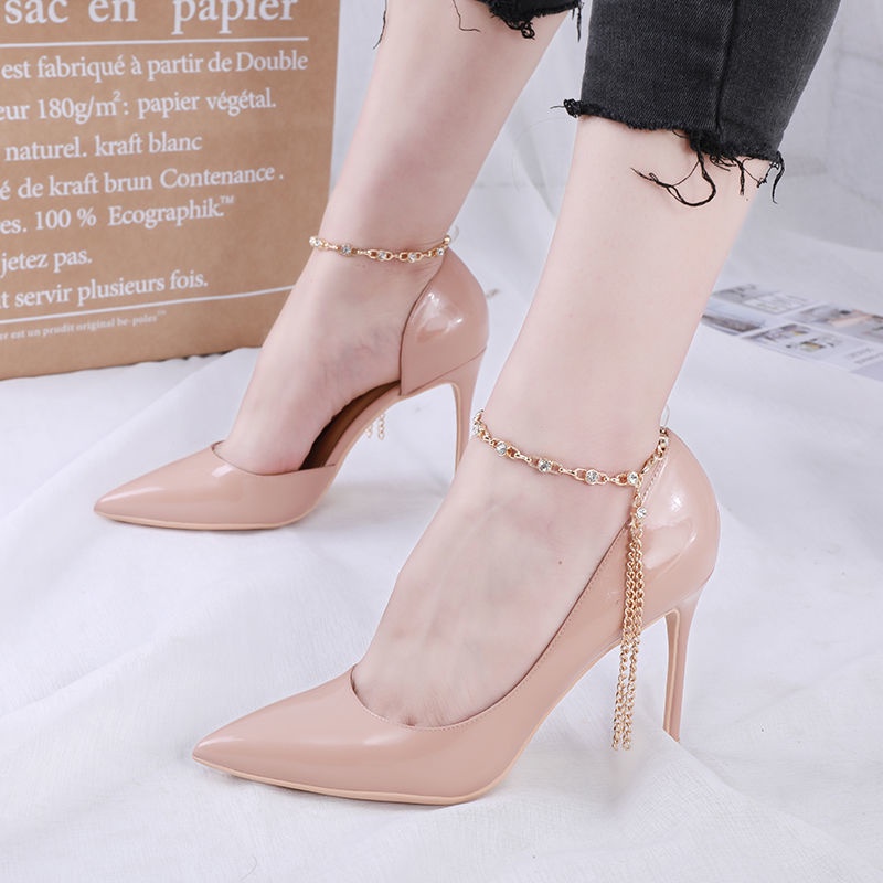 Phụ Kiện Dây Buộc Giày Cao Gót Chống Rơi Có Thể Tháo Rời