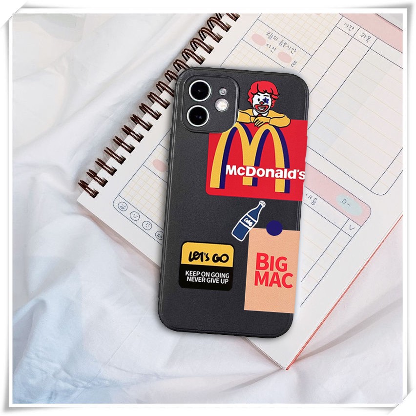 MCDONALD'S Ốp Lưng Tpu Mcdonald 's Cho Iphone 12 / 12 Pro Max / 12mini / 11 Pro Max Se2020 X Xs Max Xr 7 8 Plus 6s 6 | BigBuy360 - bigbuy360.vn