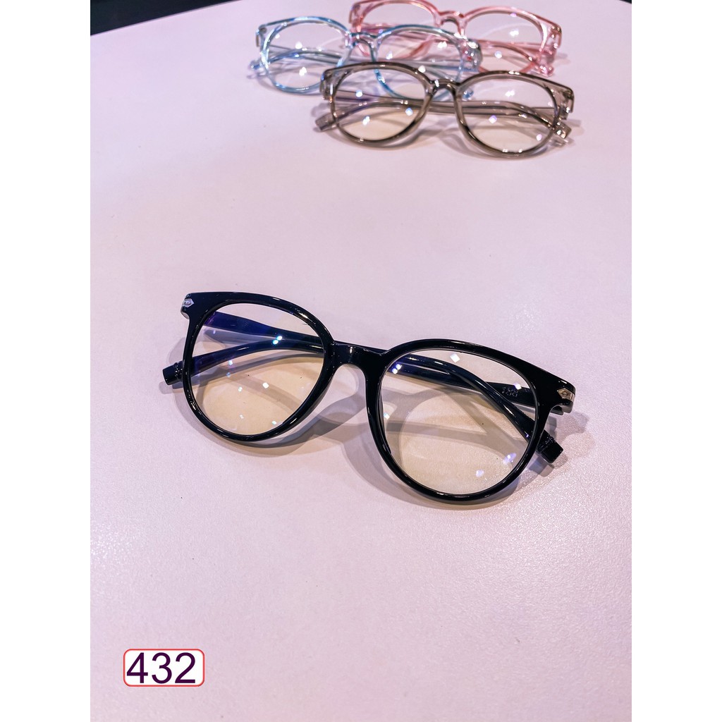 [Mã FARSSTGRE giảm 5K đơn bất kỳ] Mắt Kính Giả Cận From Tròn Gọng Mũi Tền 432 Cực Đẹp | BigBuy360 - bigbuy360.vn