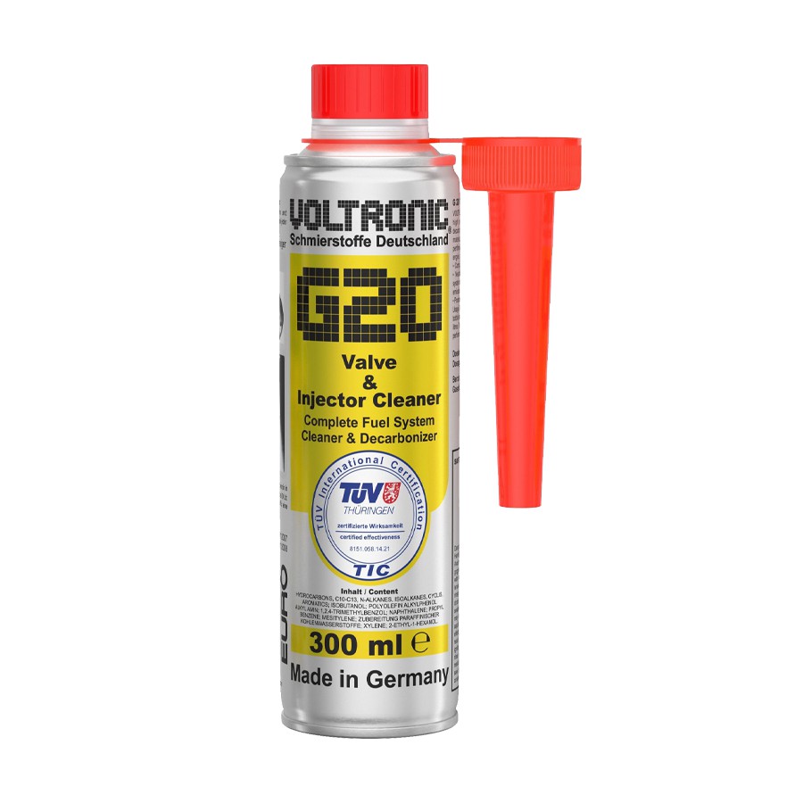 Phụ gia xăng VOlTRONIC G20 VALVE & INJECTOR CLEANER