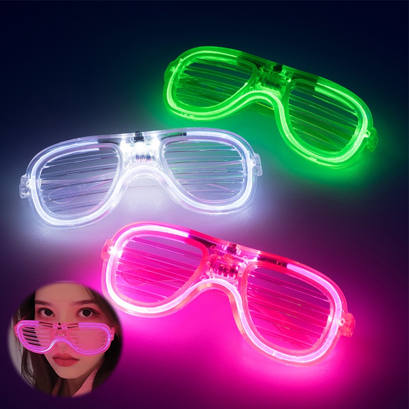 Mắt kính có đèn LED nhiều màu sắc tùy chọn kiểu dáng