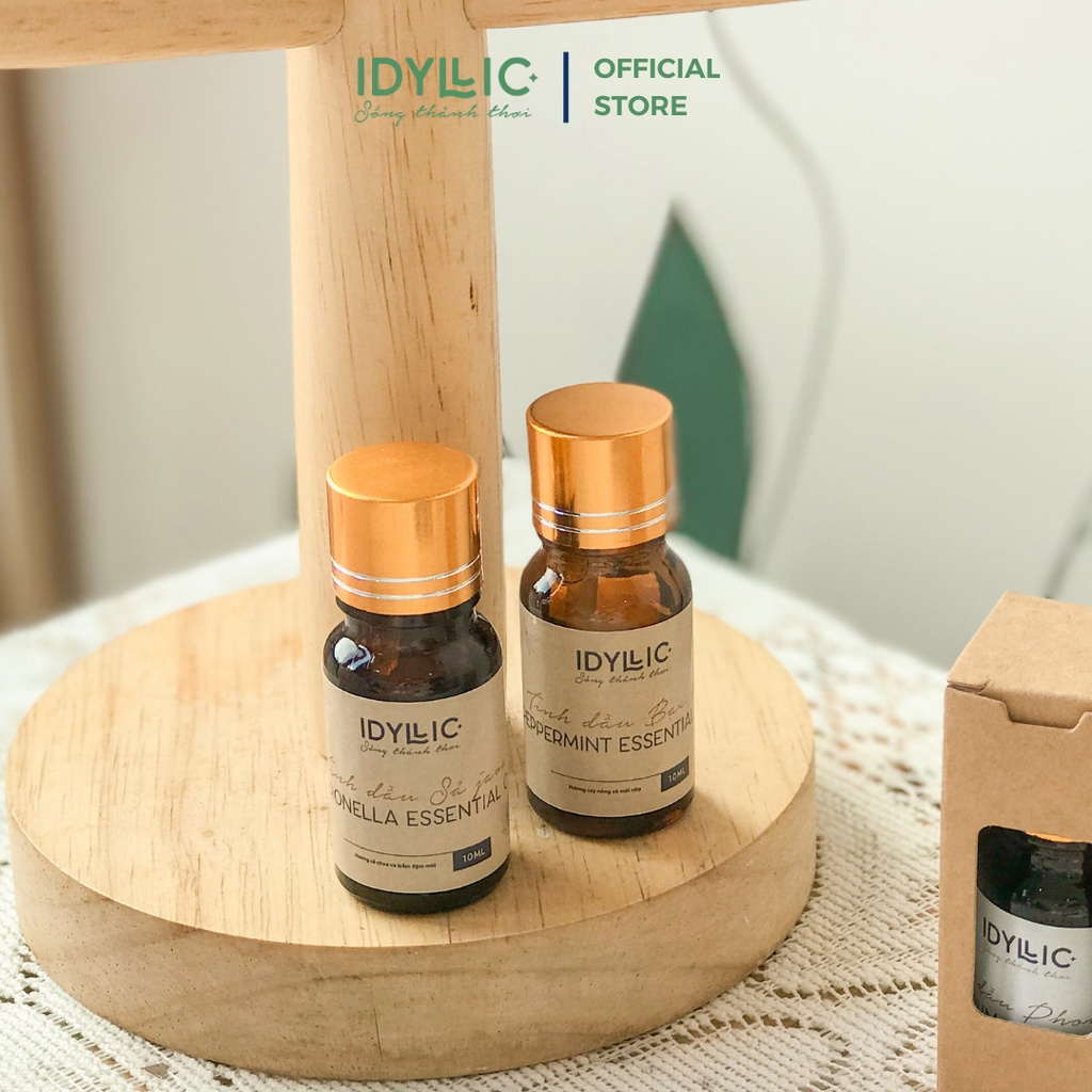 Tinh Dầu Hương Thảo Idyllic | 100% Thiên Nhiên Xông Phòng, Làm Nến Thơm, Massage Body