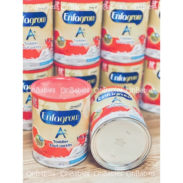 Sữa Enfagrow Canada size 907gr bill/air - vị Milk DATE 2024 [OH BABIES]