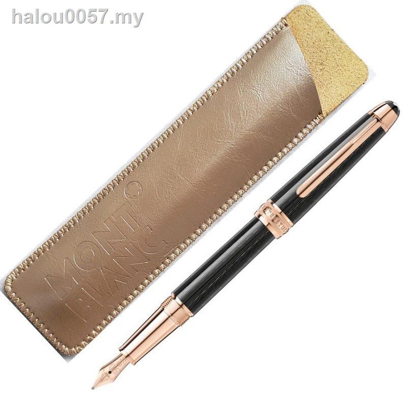 Montblanc Túi Da Đựng Bút Máy Tính Văn Phòng Phẩm Y Tế