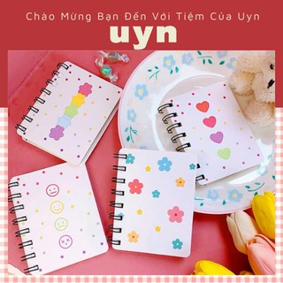 Sổ Tay Mini Dễ Thương - Sổ Mini Gáy Xoắn