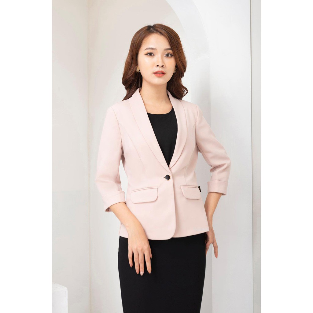 Vest nữ hàn quốc tay ngắn thanh lịch chất đẹp, lên form chuẩn có size to(bigsize)
