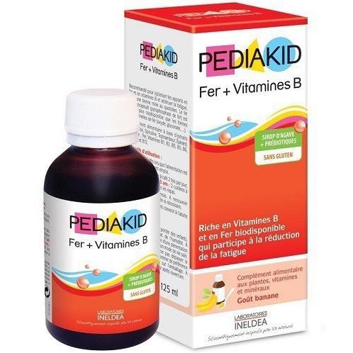 Pediakid Fer + Vitamines B.Bổ Sung Sắt Và Vitamin Nhóm B,Phát Triển Toàn Diện Cho Bé