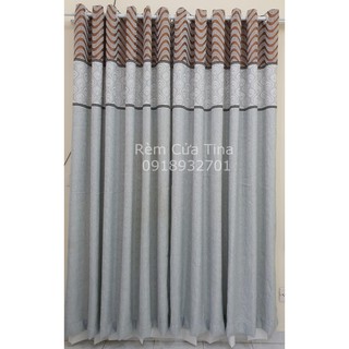 Rèm cửa chính, rèm cửa đi, chống nắng cao cấp, vải bố dày giá rẻ TN-002