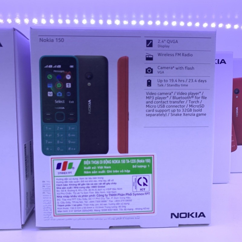 Điện thoại Nokia 150 new 2020 - Hàng chính hãng bảo hành toàn quốc 12 tháng!