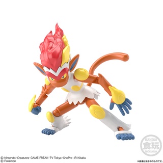 Mô hình Shodo Pokemon 6 ( Lugia, Infernape, Haxorus, Luxray ) - SODO