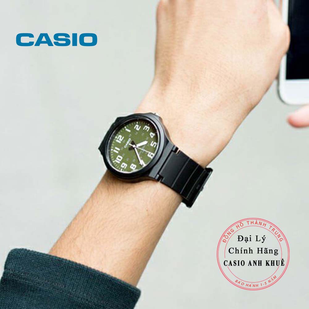 Đồng hồ Nam Casio MW-240-3BVDF dây nhựa