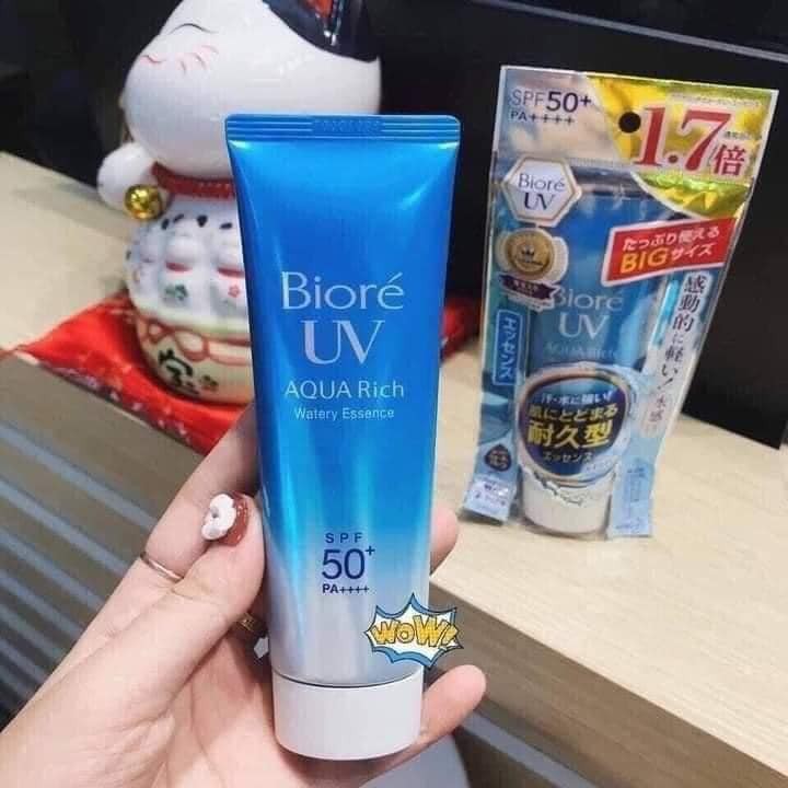 Kem Chống Nắng Biore BIG 1.7 UV Aqua Rich Watery Essence/Gel SPF 50+/ PA++++ 85g/ 155ml