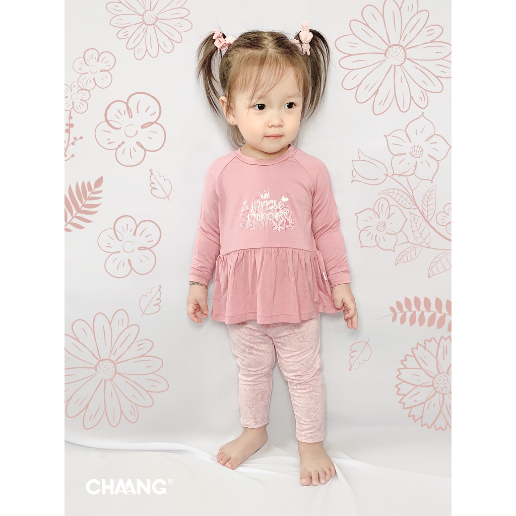 Chaang Bộ quần áo dài raglan Jungle cho bé AW2021D15