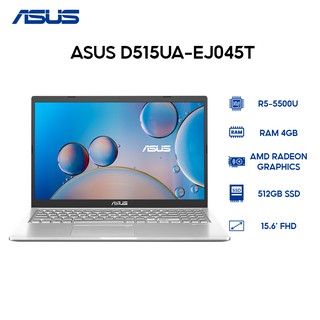 Laptop asus d515ua-ej045t r5-5500u | 4gb | 512gb |15.6'' fhd |