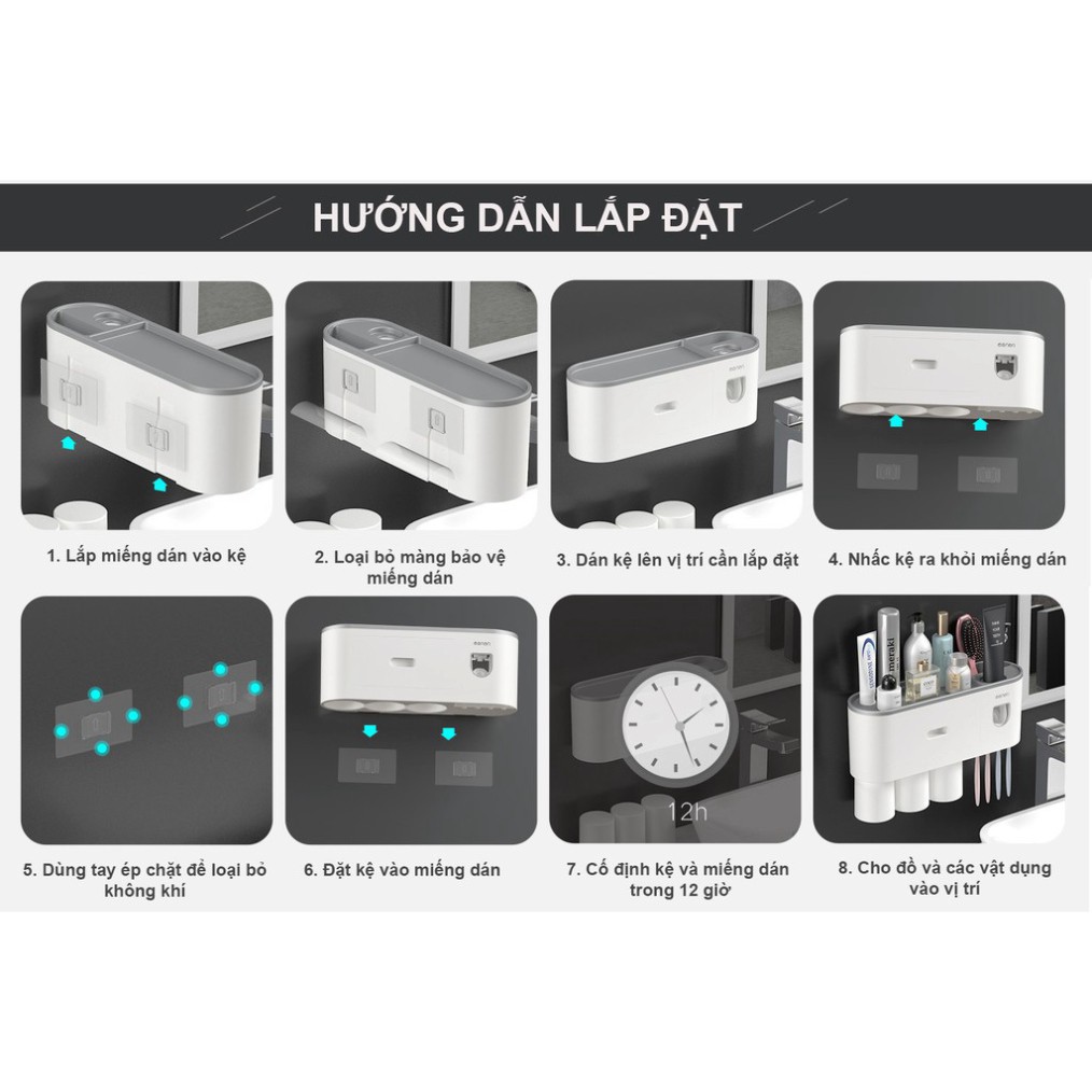 ❤️ Nhả Kem Thông Minh ❤️ 4 Cốc, 3 Cốc, 2 Cốc, 1 Cốc  - Thông Minh, Sang Trọng, Tiện Dụng, Dễ Lắp Đặt | BigBuy360 - bigbuy360.vn