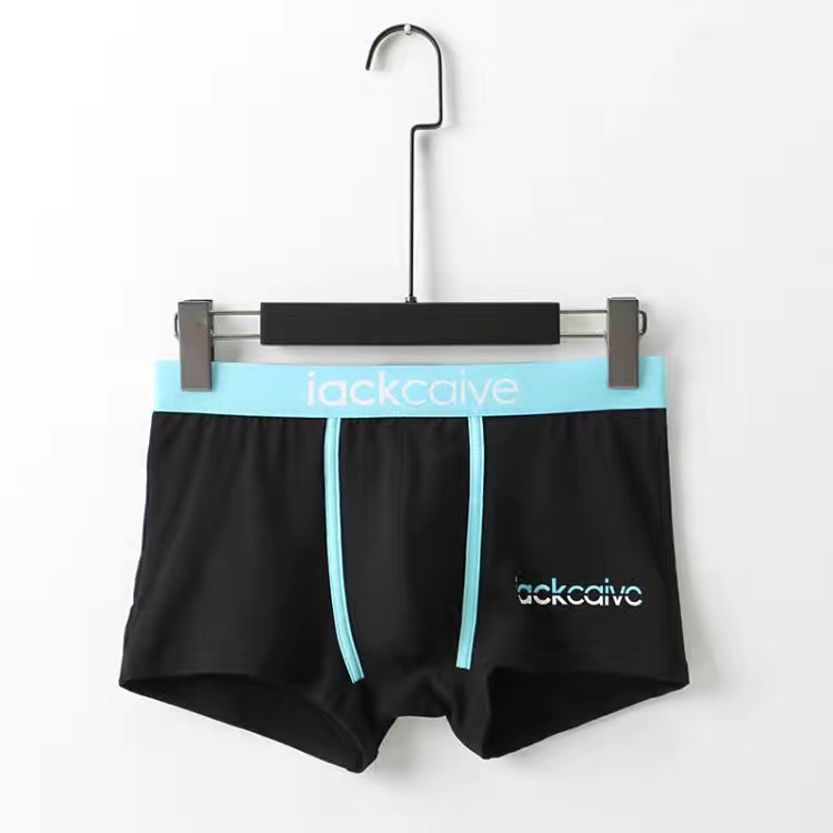Bộ 3 Quần Lót Boxer Cotton Thoáng Khí Phong Cách Thể Thao Thời Trang Mùa Hè Cho Nam