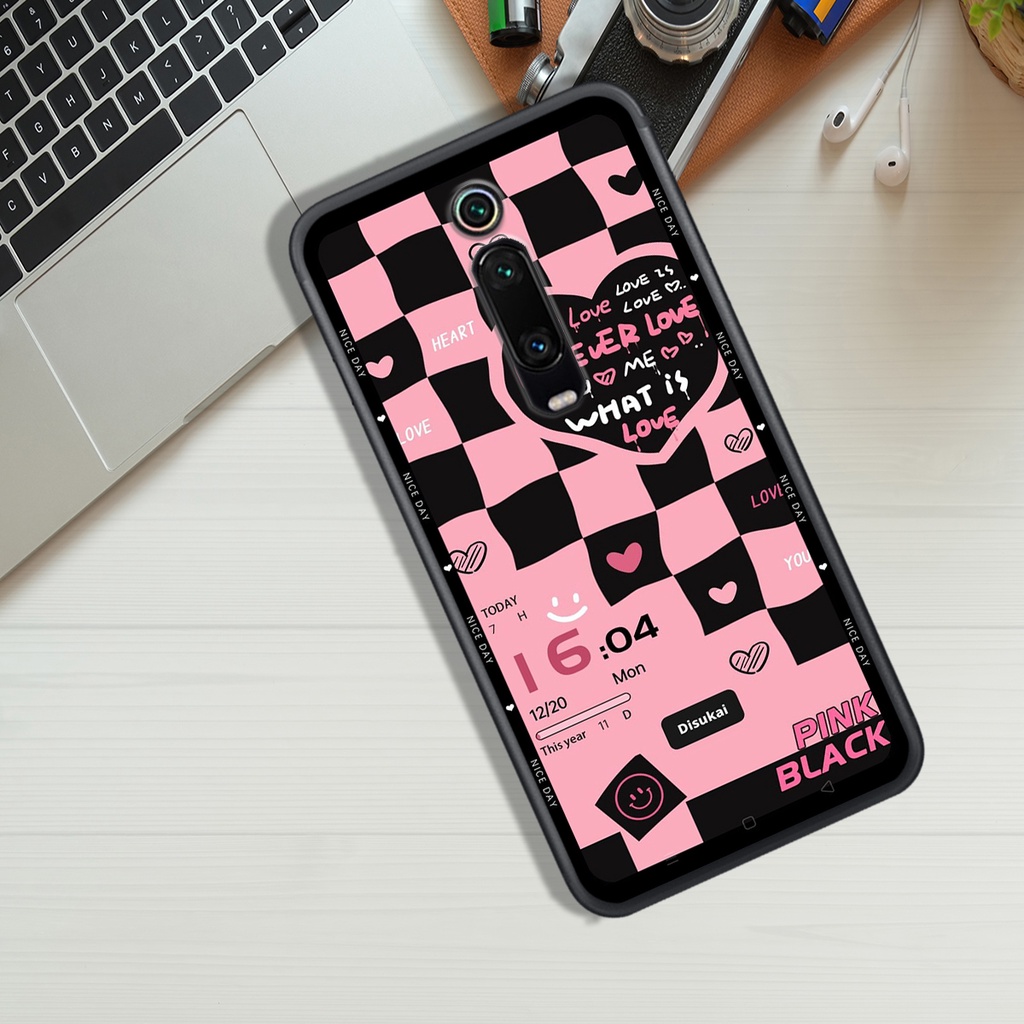 Ốp Lưng XIAOMI REDMI K20 - K30 - REDMI NOTE 4 - NOTE 4X, In Hình &quot;Black Heart&quot; Phong Cách Đẹp.