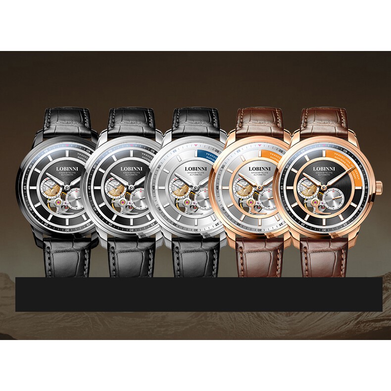 Đồng hồ nam Lobinni No.9017-3