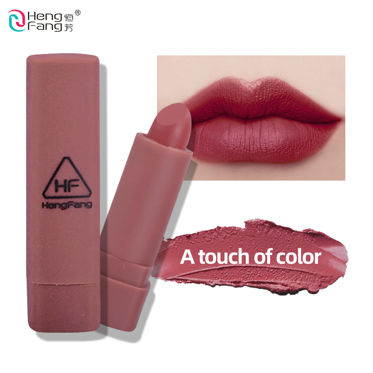 Son Môi Hengfang 9065BX1 Tông Lì Lâu Trôi Kháng Nước Dễ Lên Màu 3.5g | BigBuy360 - bigbuy360.vn