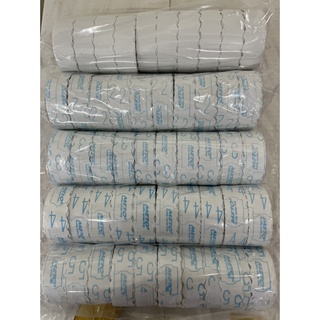 Combo 10 cuộn giấy đánh số meto số 2,3,4,5 x 1300 tem và giấy trắng độ dính số 2 1300 tem