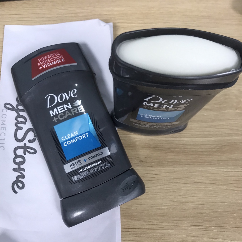 Lăn khử mùi nam DOVE Men Care lăn nách Anti Perspirant 85g/76g sáp khử mùi Clean Comfort/ lăn khử mùi sáp Extra Fresh