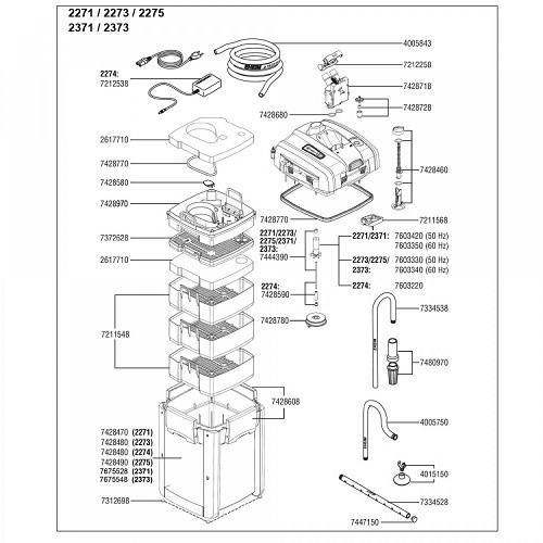 Máy lọc ngoài EHEIM Professionel 4+ 250