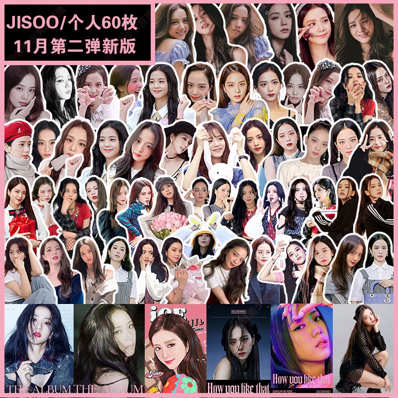 Sticker dán trang trí hình thành viên nhóm nhạc BLACKPINK