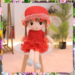 Búp bê nhồi bông xinh 45cm - 60cm búp bê đáng yêu