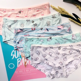 [COMBO]  Quần Lót Nữ Cao Cấp Vải Thun Lạnh Hoạt Hình Siêu Cute