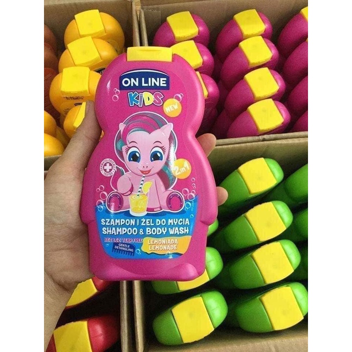 Sữa Tắm 2in1 OnLine Kid cho bé siêu hot