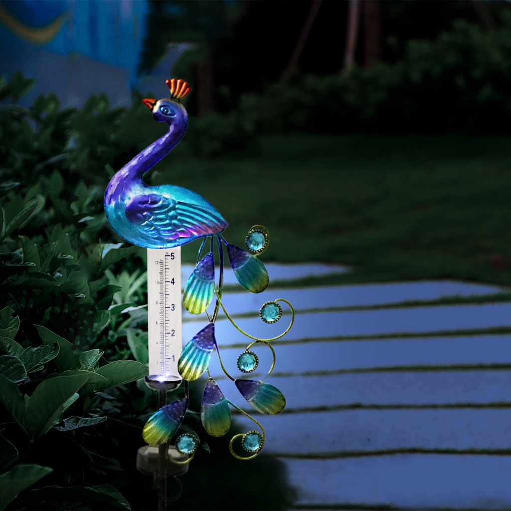 Đèn Trang Trí Sân Vườn Hình Chim Công