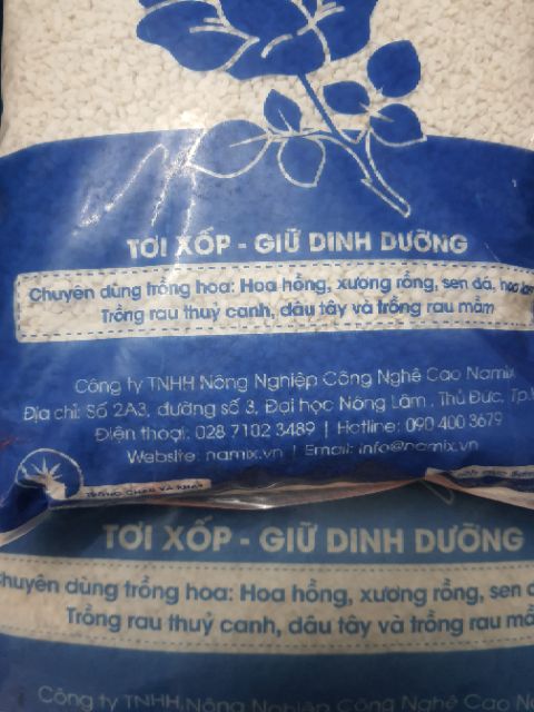 Đá perlite - đá trân châu trồng cây,trang trí cây - 400gr