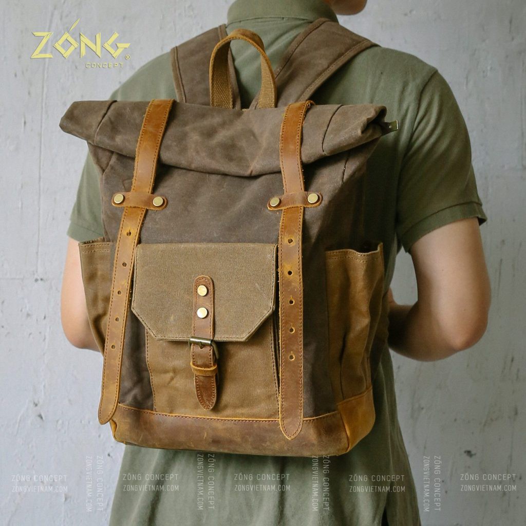 ZÓNG® Balo Rolltop Vintage DRIFTER