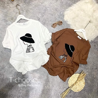 XẢ KHO - (SẴN) Áo Thun in Hình Cô Gái - Áo Phông Hình Cô Gái, hình thật ở cuối