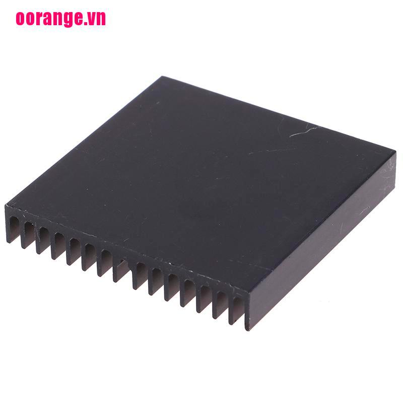 1 Bộ Tản Nhiệt Bằng Nhôm Màu Đen Kích Thước 60x60 X