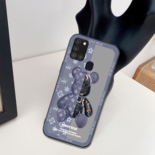 Ốp lưng điện thoại Samsung A21s Bear.brick phong cách mới