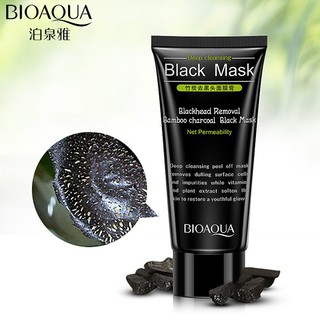 Mặt nạ than hoạt tính lột mụn đầu đen 60g nhãn hiệu BIOAQUA