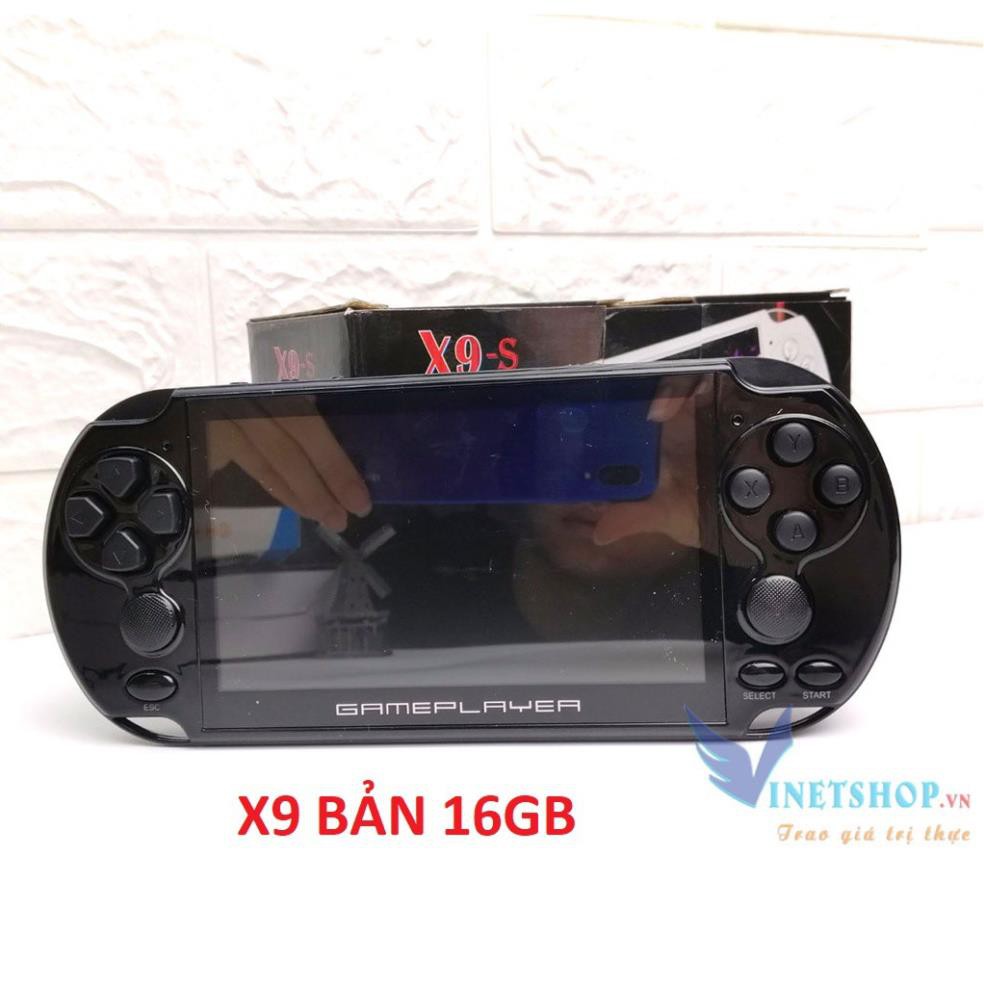 Máy Chơi Game Cầm Tay đa năng PSP X9 và X12(MÀU ĐEN) BẢN 8GB VÀ 16GB