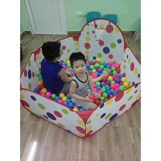 (Sẵn hàng-) Lều Bóng Chấm Bi Cho Bé Kèm 100 Bóng