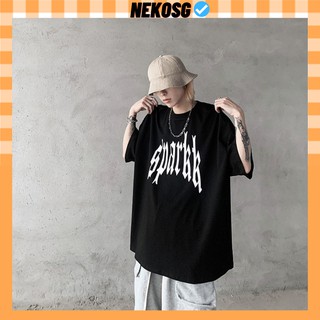 Áo thun tay lỡ form rộng unisex Neko.sg ATL187