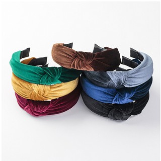 Bờm cài tóc nữ chất liệu nhung (ib mầu)( giá siêu rẻ )