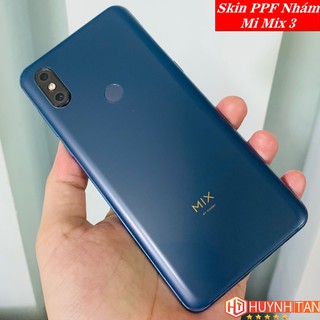 [Mua 1 tặng 1] Dán dẻo PPF Xiaomi Mi Mix 3 bề mặt Nhám chống vân tay cực tốt