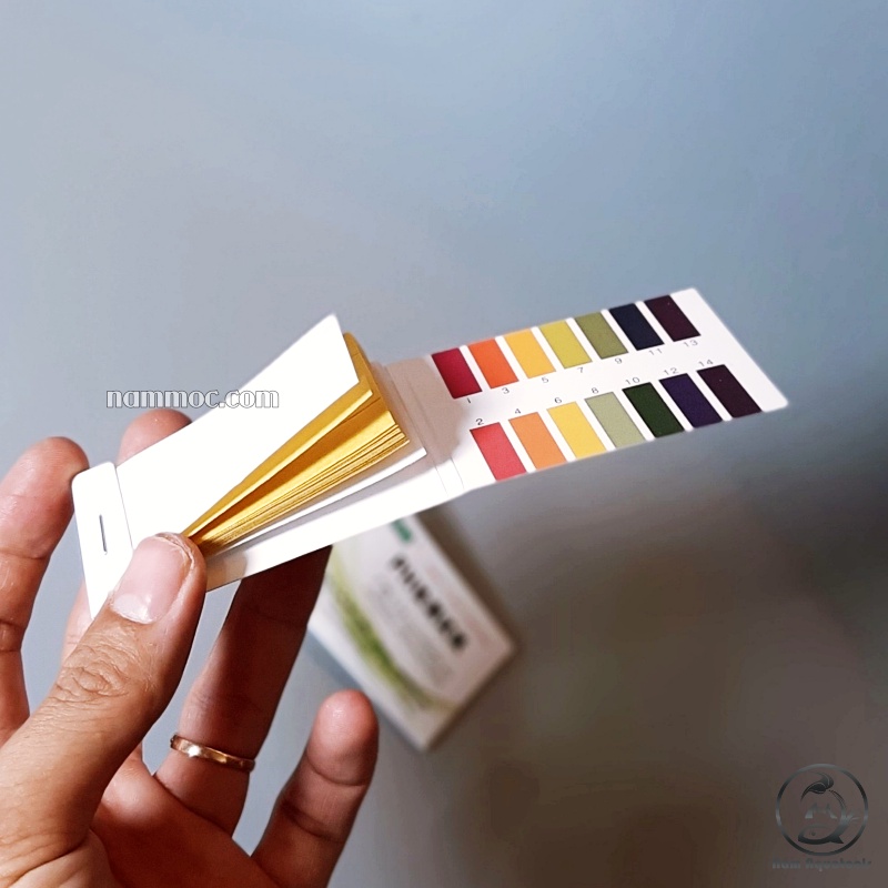 QUỲ TÍM TEST PH CHO BỂ CÁ - BỂ THUỶ SINH